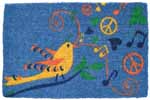 Hippie Bird Coir Door Mats